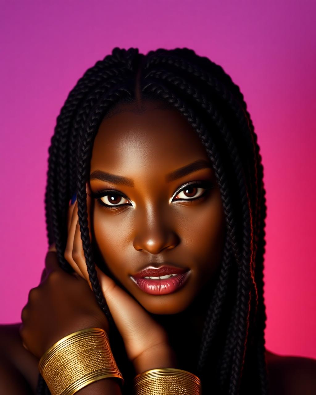 Long box braids